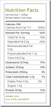 eggsnutritional