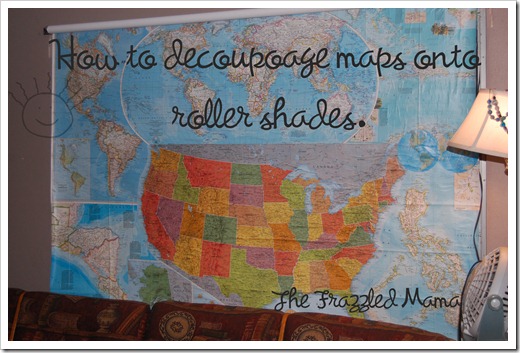 Tutorial for Roller Shade Maps - The Frazzled Mama