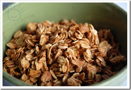 Plain and Simple Granola - The Frazzled Mama