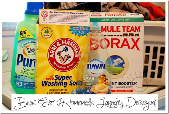 Best Homemade Laundry Detergent Ever - The Frazzled Mama