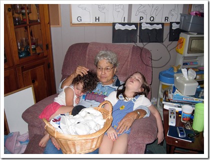 gram sleeping kids